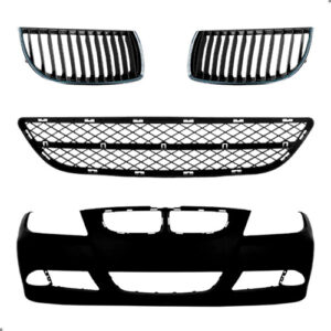 Kit Parachoque Grades Para Bmw Serie 3 E90 E91 2006 07 2008 Para Pintar
