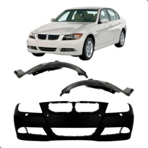 Kit Parachoque Parabarro Para Bmw Serie 3 E90/91 2006 A 2008 Para Pintar