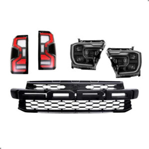 Kit Grade Farol Lanterna Para Ford Ranger 2024 A 2026 Raptor Para Pintar
