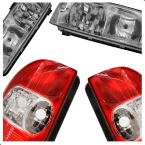 Par Farol Strada Fire 2001 A 2005 Com Lanterna Bicolor Ambos Lados