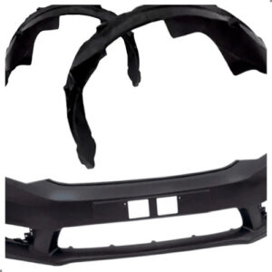 Kit Parachoque Civic 2012 A 2016 Com Par Parabarros Para Pintar