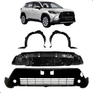 Kit Defletor Spoiler Parabarros Corolla Cross 2021 A 2024