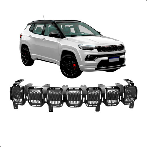 Grade Radiador Interna Para Compass 2022 2023 2024 2025 2026 Para Pintar