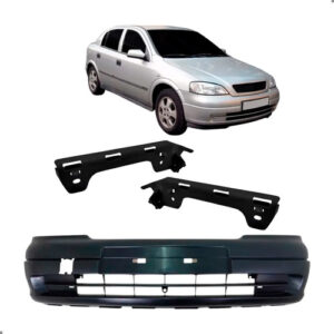 Parachoque Dianteiro Com Par Guias Para Astra 1998 A 2002 Para Pintar