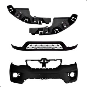 Parachoque Dianteiro Kwid 2017 A 2022 Par Guias E Spoiler Para Pintar