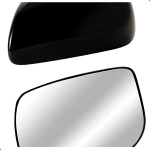 Kit Capa E Lente Retrovisor Para Corolla 2009 A 2013 Direita Direito Passageiro