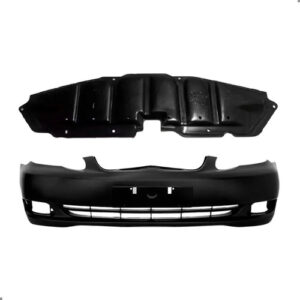 Kit Parachoque Com Defletor Para Corolla 2005 2006 2007 2008 Para Pintar