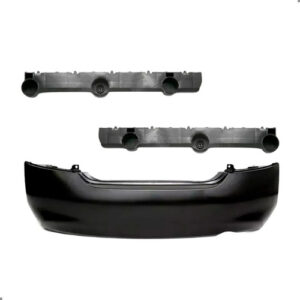 Parachoque Traseiro Versa 2011 2012 2013 2014 Com Par Guias