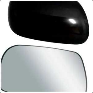 Kit Capa E Lente Retrovisor Para Corolla 2003 A 2008 Esquerd Esquerdo / Motorista