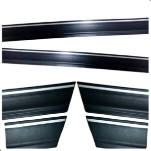 Friso Lateral Para Verona Glx 1990 1991 1992 Preto Cromado Para Pintar