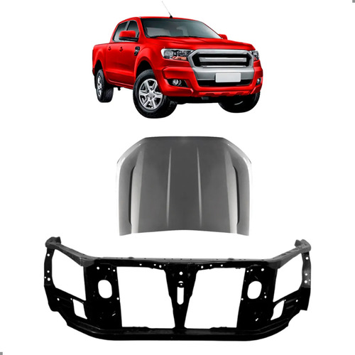 Kit Capo E Painel Frontal Para Pickup Ranger 2017 A 2023
