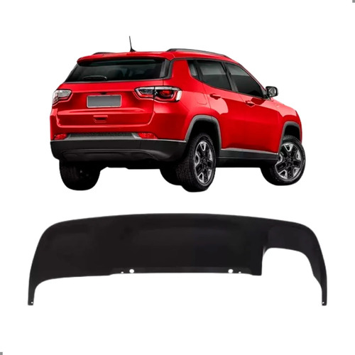 Aplique Moldura Parachoque Traseiro Compass 2017 A 2021