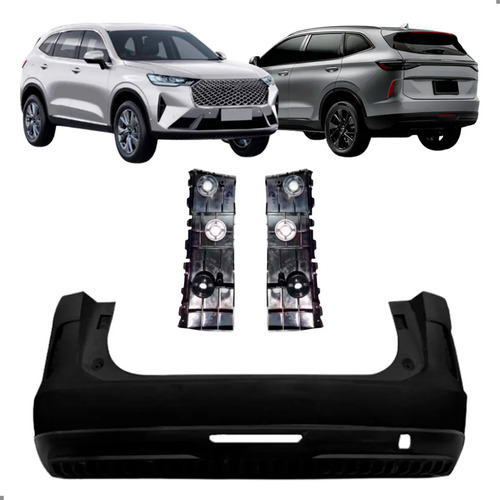 Parachoque Traseiro Para Haval H6 2023 A 2026 Suportes Diant