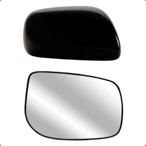 Kit Capa E Lente Retrovisor Para Corolla 2009 A 2013 Esquerd Esquerdo Motorista