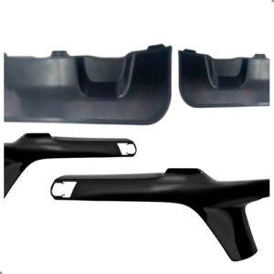 Kit Parachoque Moldura Suporte Defletor S10 Wt 2025 2026 Para Pintar