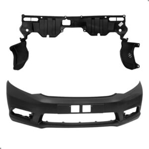 Kit Parachoque E Defletor Para Civic 2012 2013 2014 15 2016 Para Pintar