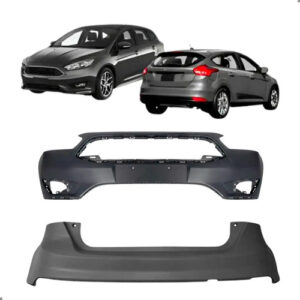 Par De Parachoque Para Focus 2016 2017 2018 2019 Hatch Para Pintar