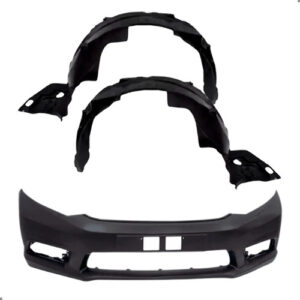 Kit Parachoque Civic 2012 A 2016 Com Par Parabarros Para Pintar