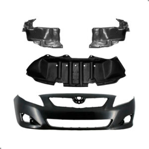 Kit Parachoque Para Corolla 2009 2010 2011 Com Defletor Para Pintar