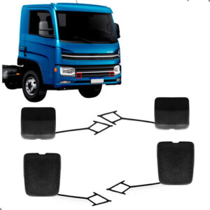 Kit Tampas Molduras Para Delivery 2017 A 2025 Sup. Inferior Para Pintar