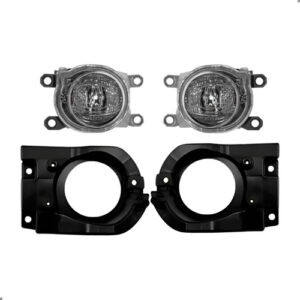 Kit De Milha Led Com Molduras Para Corolla Cross 2021 A 2024 Para Pintar