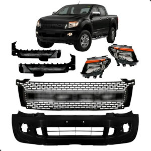 Kit Parachoque Dianteiro Ranger 2013 2014 2015 2016 Raptor Para Pintar