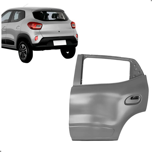 Porta Traseira Para Kwid 2017 2018 2019 2020 2021 A 2026 Traseira Esquerdo Motorista