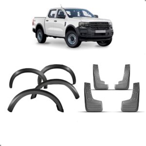 Kit Vão Roda Moldura Lameiro Para Ranger Raptor 2024 25 2026