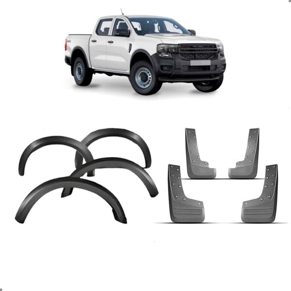 Kit Vão Roda Moldura Lameiro Para Ranger Raptor 2024 25 2026