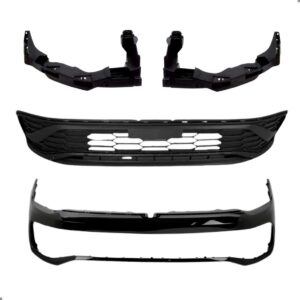 Parachoque Dianteiro Grade Guias Para Polo Track 2023 A 2026 Para Pintar