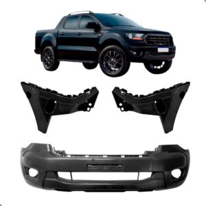 Parachoque Dianteiro Para Ranger 2020 21 22 2023 Com Guias Para Pintar