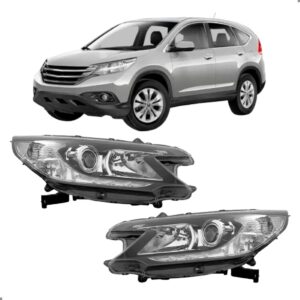 Par Farol Manual Para Crv 2012 2013 2014 Com Projetor Ambos Lados