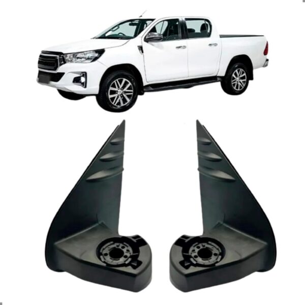 Par Base Suporte Do Retrovisor Hilux 2016 A 2025 Ambos Lados