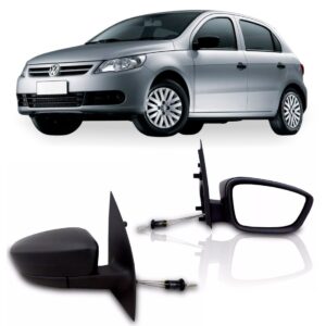 Par Retrovisor Gol Voyage G5 2009 A 2011 Regulagem Manual