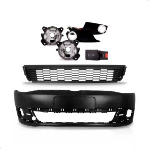 Parachoque Dianteiro Para Fox 2010 A 2014 1a Linha Preto