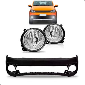 Kit Parachoque Para Crossfox 2011 A 2014 E Par Milhas Para Pintar