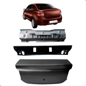 Kit Tampa E Painel Traseiro Para Logan 2014 15 16 17 A 2025 Ambos Lados