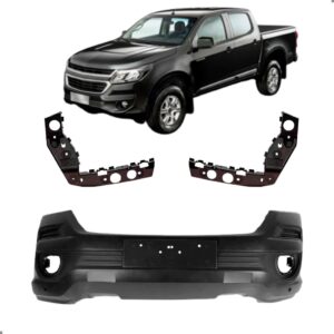 Parachoque Dianteiro Com Par Guias Para S10 2017 18 19 2020 Para Pintar