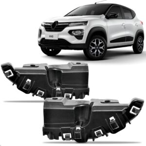 Par Suporte Guia Parachoque Dianteiro Kwid 2022 A 2023