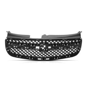 Grade Radiador Celta Prisma 2011 12 2013 Preta S/moldura - Preto