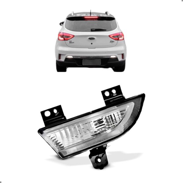Farol Milha Auxiliar Para Jac T40 17 2018 2019 2020 1ª Linha Direito - Passageiro
