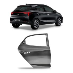 Porta Traseira Para Hb20 Hatch 2023 A 2026 Para Pintura Traseira Direito/passageiro Pronto Para Pintura