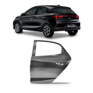 Porta Traseira Para Hb20 Hatch 2023 A 2026 Para Pintura Traseira Esquerdo/motorista Pronto Para Pintura