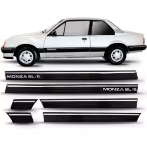 Friso Lateral Monza Sle 1983 A 1986 2p Preto