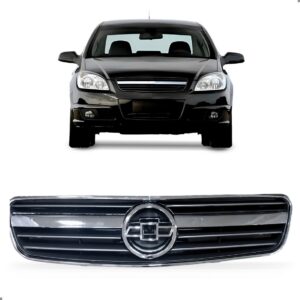Grade Radiador Para Chevrolet Vectra 2006 A 2008 Friso Crom