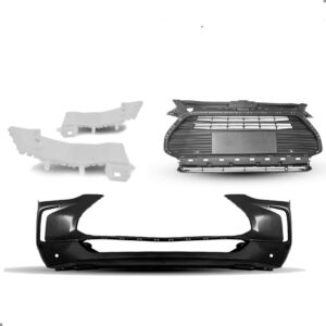 Kit Parachoque Para Tracker 2020 A 2025 Com Grade Com Furo