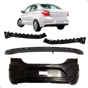 Kit Parachoque Traseiro Para Ka Sedan 2019 A 2022 C/ Spoiler
