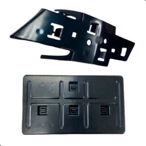 Suporte Do Logo E Da Placa Para S10 Ano 2025 2026 Preto