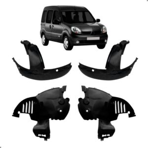Kit Parabarro Para Kangoo 1998 A 2007 Dianteiro 4 Peças