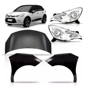 Kit Frente Para Citroen C3 2013 2014 2015 2016 A 2020